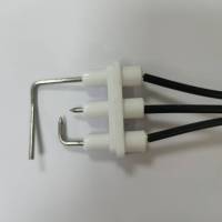 帮客材配 全新原装热水器JSQ25 -T13X1、13W1(12T)点火针及感应针(反馈针)组件新款（与旧款不通用）