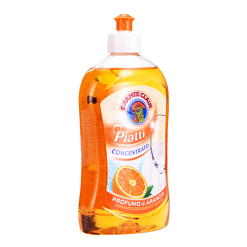 大公鸡管家 浓缩洗洁精(香橙味)500ml*2瓶高清大图