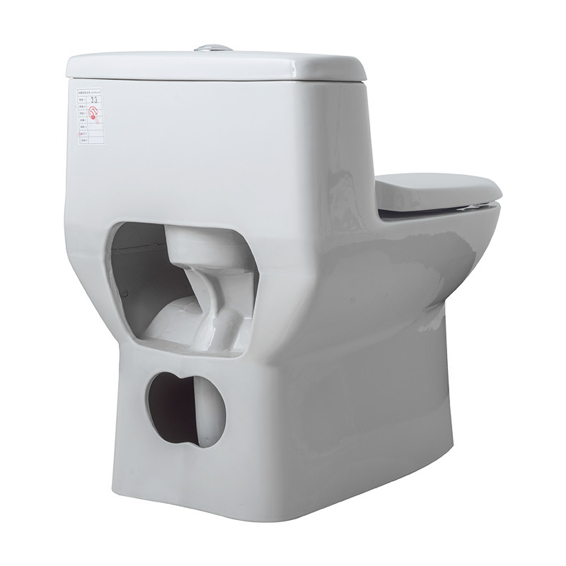 5/5升节水型抽水马桶米兰ccas1860 家用虹吸式低水箱连体座厕防臭坐