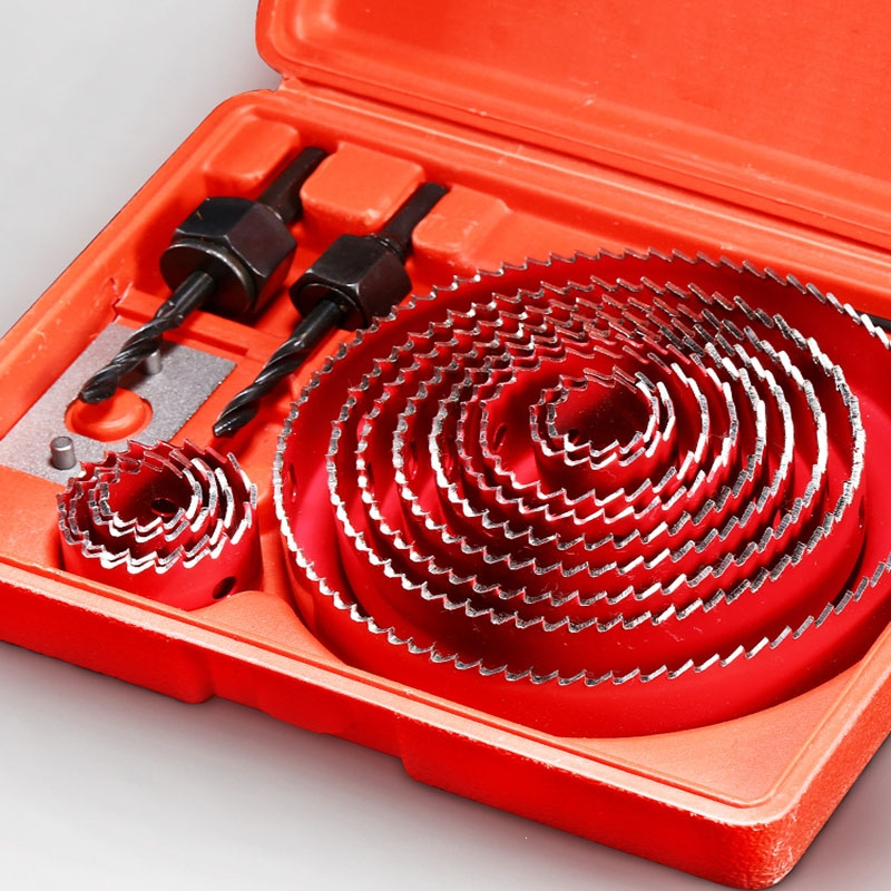 塑料筒灯钻头木工开孔器套装理线家石膏板扩孔圆形打孔多功能工具大全