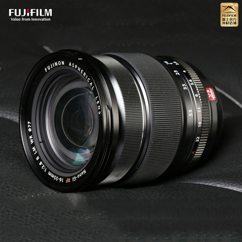 FUJIFILM/富士龙镜头XF16-55mm F2.8 R LM WR 广角变焦镜头 F2.8恒定光圈 全天候设计 适用于 XT30 XT3
