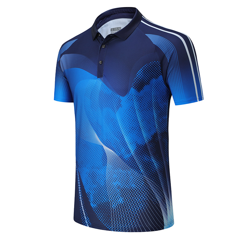 虔羽 速干短袖套装乒乓球服YD266高清大图