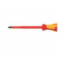 凯尼派克 KNIPEX 98 24 01电工绝缘十字螺丝批 #1 x 80mm