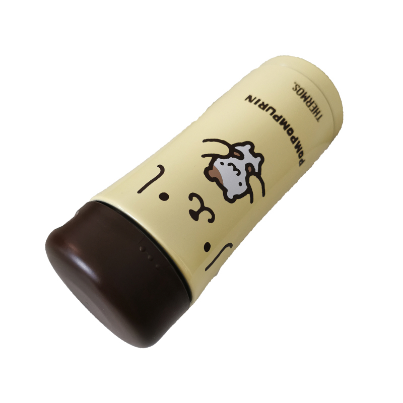 膳魔師(THERMOS) 真空不锈钢保温杯JCG-400PN-YL 黄色布丁狗 400ML
