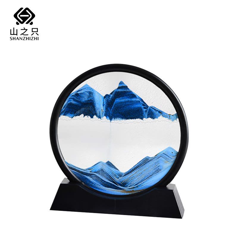 山之只 桌面摆件流沙礼品 MZ089 个图片