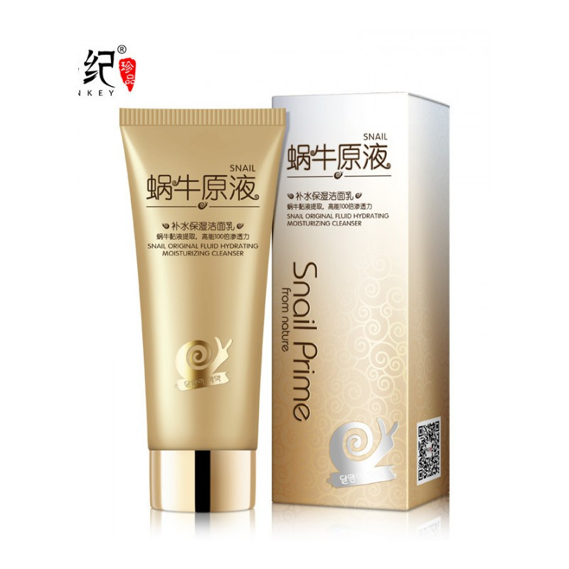 蜗牛洗面奶 补水蜗牛洁面乳洗面奶补水保湿洁面乳温和清洁黑头护肤品
