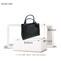[直营]迈克·科尔斯(MICHAEL KORS) KIMBERLY系列牛皮女士搭扣戴妃包单肩包手提包斜挎包 mk女包