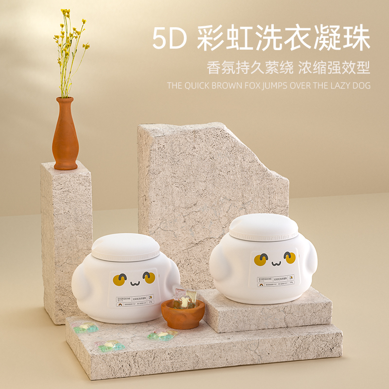EVERSHINE晴天大白5D洗衣凝珠罐装邂 逅+挚爱9g*30颗