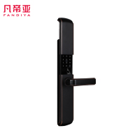 凡帝亚FDY-03HA智能门自动下滑盖半自动自碰锁体自动反锁六种开锁方式指纹密码钥匙远程APP应急钥匙