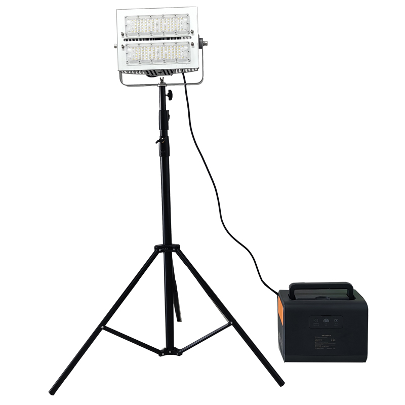 宝富睿光电 EBYK3050-1K 24V 100W IP42 LED 锂电池 LED移动抢修灯(计量单位:台) 银色高清大图