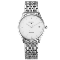 浪琴(Longines) 瑞士品牌 手表 律雅系列 机械男表 L4.860.4.12.6