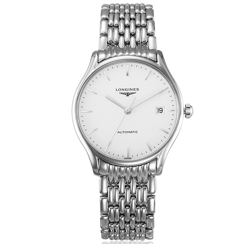浪琴(Longines) 瑞士品牌 手表 律雅系列 机械男表 L4.860.4.12.6