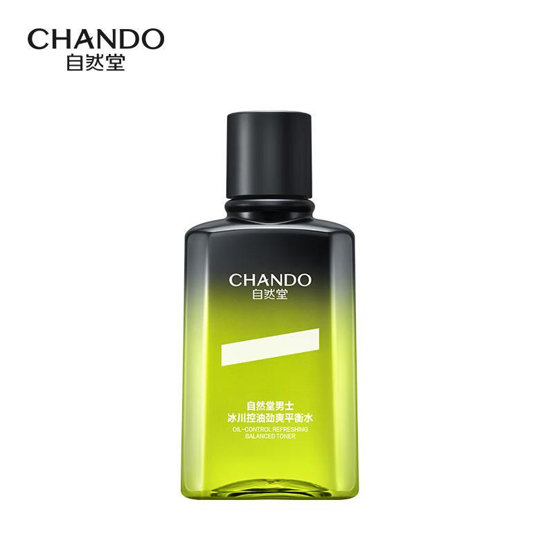 自然堂(CHANDO) 补水改善毛孔冰川控油劲爽平衡水120mL高清大图