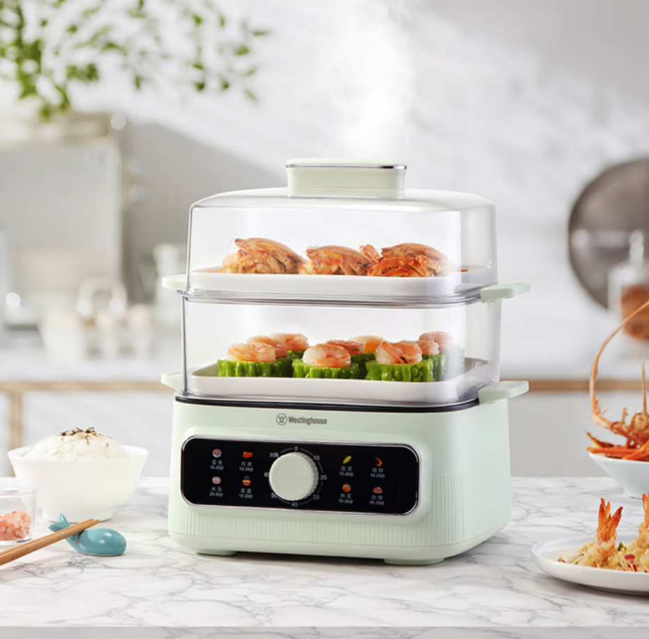 西屋多功能电蒸锅WZL23D快速加热均匀导热多档位智能温控安全节能