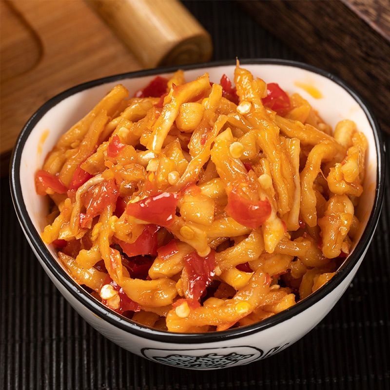 萝卜下饭萝卜菜剁椒萝卜攸县白萝卜微辣中辣280克剁椒萝卜干280克微辣