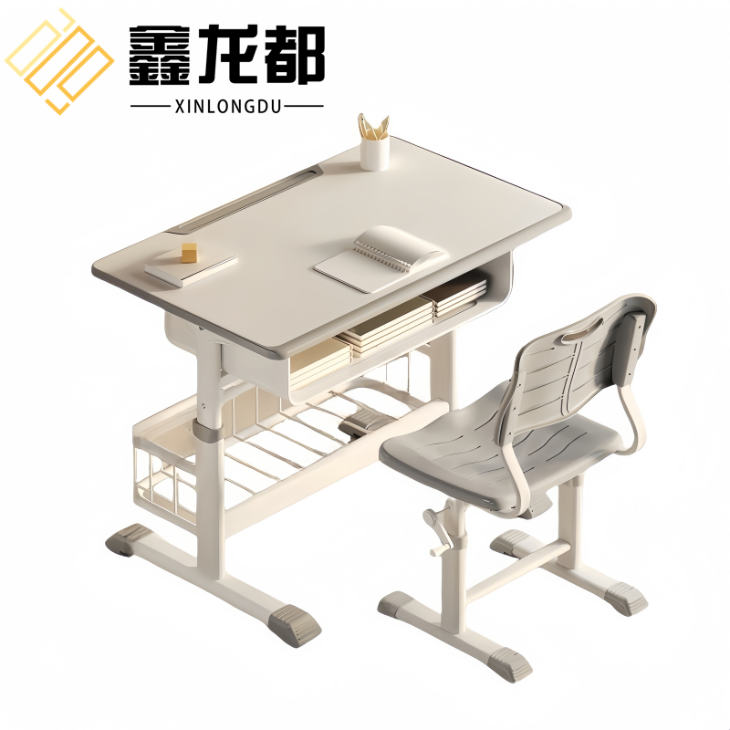 鑫龙都 学习桌椅60cm套