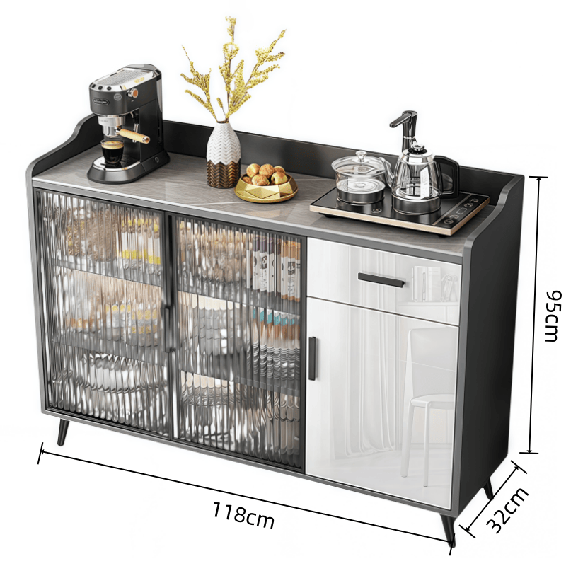 鑫木樽茶水柜118*32*95cm个高清大图