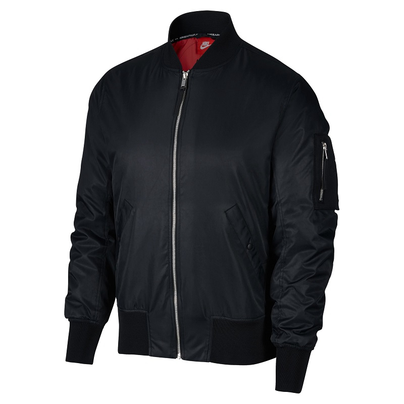 耐克(NIKE)2018年春季男子AF1运动棉服夹克飞行空军1号外套 886137-010