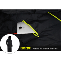 李宁童装男童羽绒服长款连帽儿童羽绒服加厚白鸭绒新款羽绒服