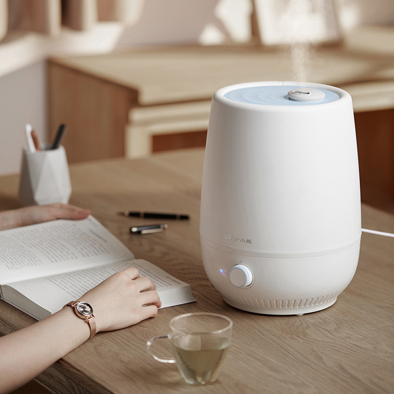 小熊(bear)加湿器 5升大容量白色空气加湿旋钮操作香薰加湿 jsq-c50q1