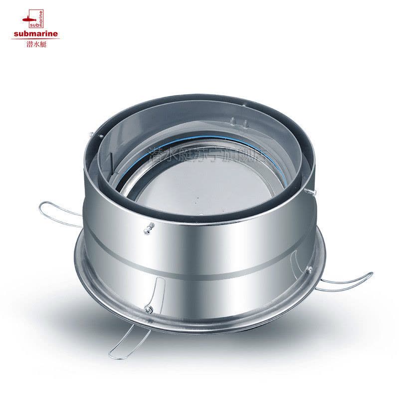 潜水艇止逆阀A160G不锈钢厨房止逆阀单向阀烟道防火逆止阀止回阀旗舰店正品图片