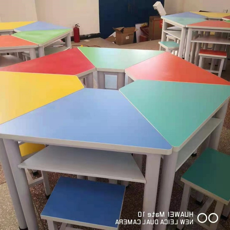 首指(SZ)彩色课桌椅/SZ-CS1高清大图