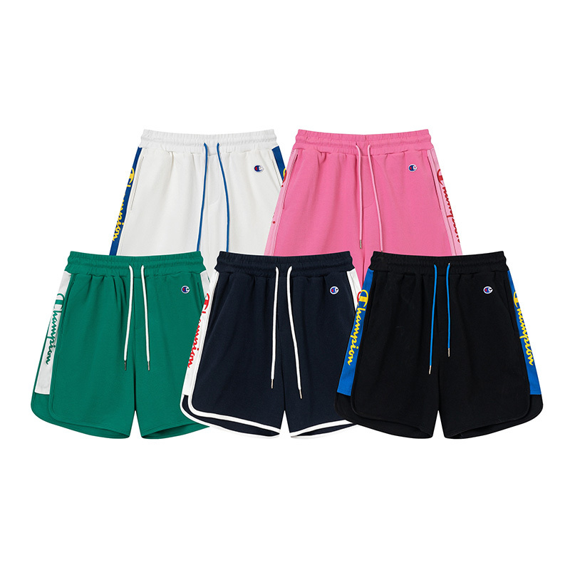champion冠军运动短裤女士夏季直筒宽松休闲裤子百搭高腰卫裤