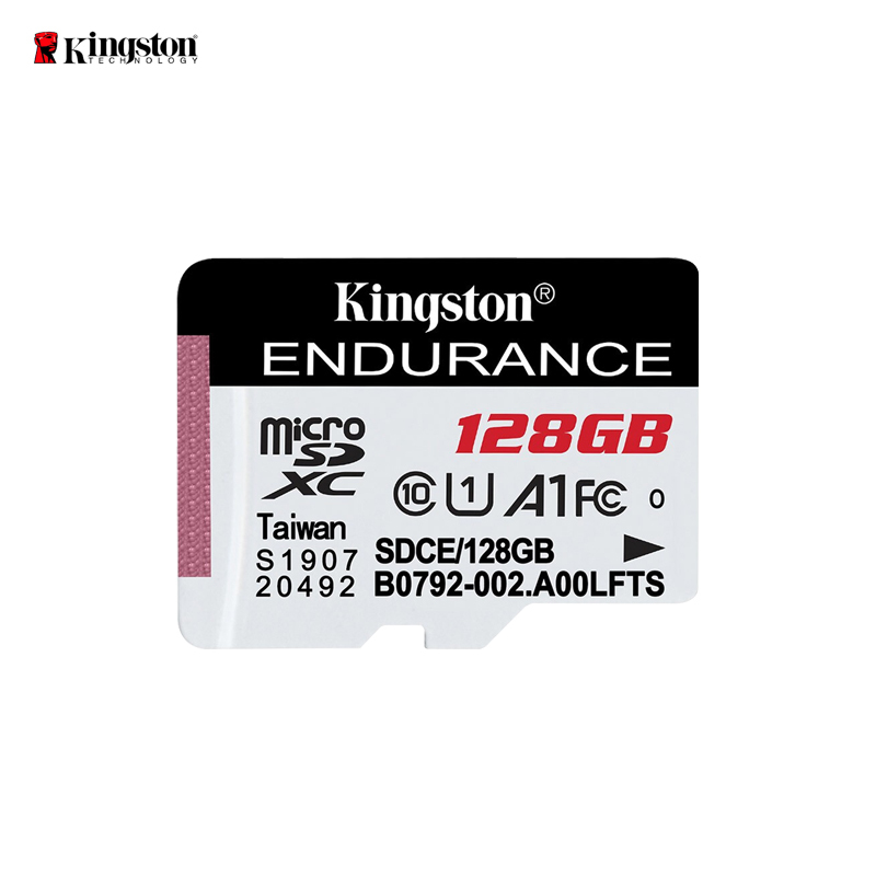 金士顿(Kingston)128GB 读速95MB/s U1 A1 行车记录仪&家庭监控摄像专用 TF(MicroSD)