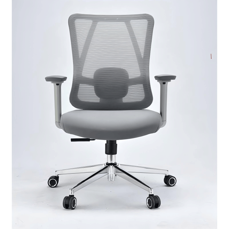 沃盛椅子午休椅网布面料员工午休椅观大方的高弧度尼龙脚椅子图片