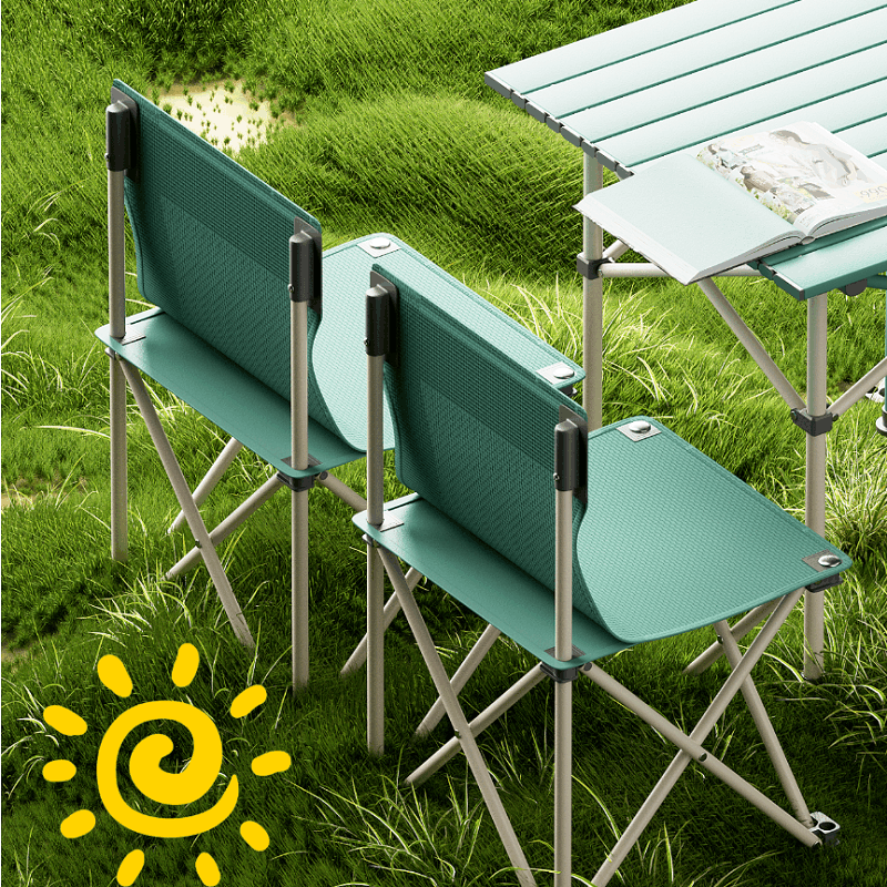 摩兰德 对角线·户外便捷折叠桌椅图片