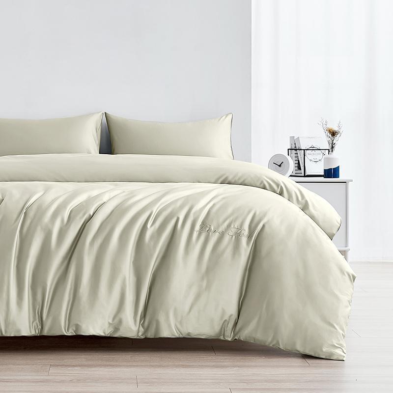 学生宿舍款1.2米床单三件套全棉纯色被套单人纯棉床品套件_227高清大图