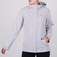 狼爪(Jack Wolfskin)Jackwolfskin女装春季OZ户外运动服防泼水透气冲锋衣
