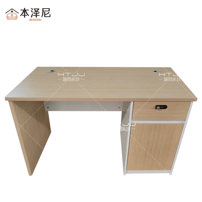 本泽尼 办公桌 HTHY-B259 1400*600*750mm 张高清大图