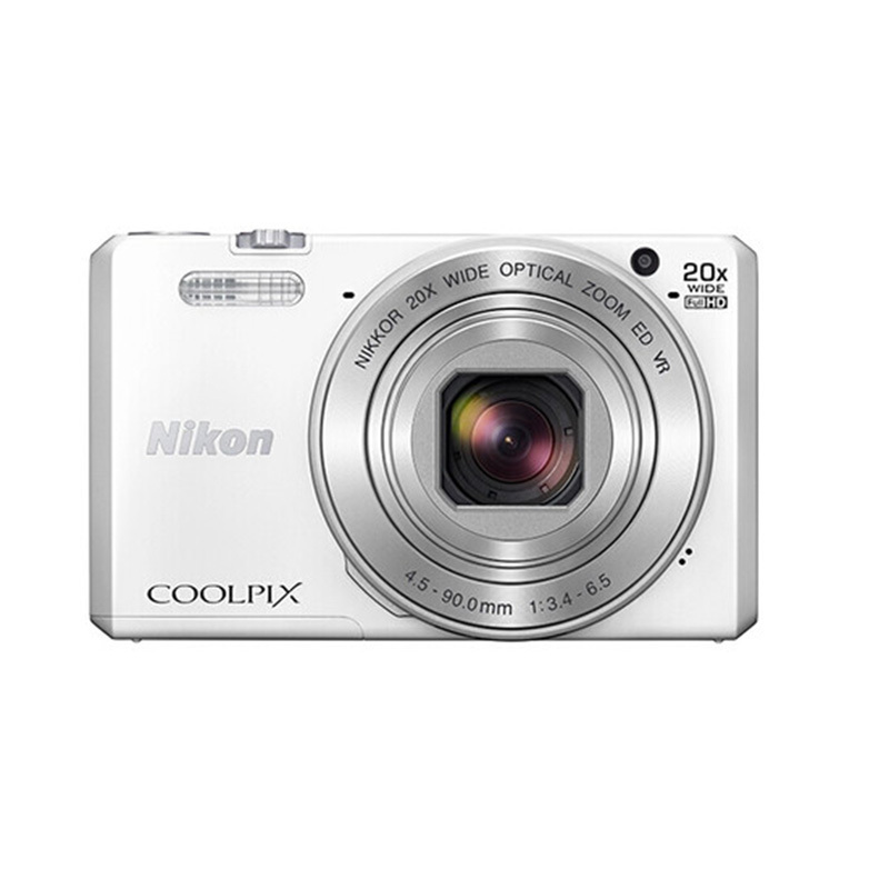 nikon尼康coolpixs7000新款s700020倍变焦轻便型卡片机白色视频