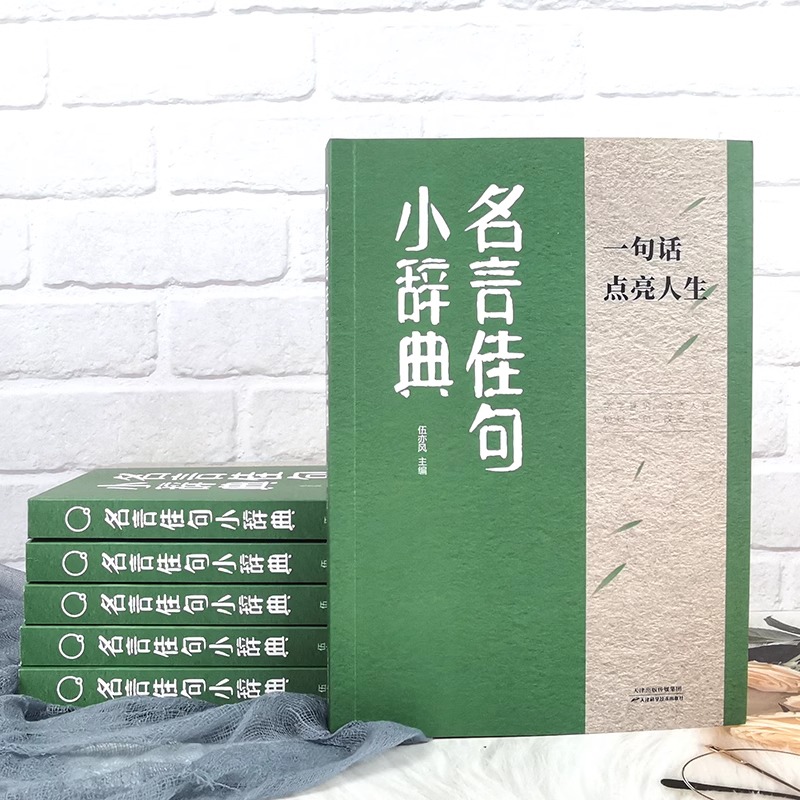 [5册]励志人生答疑解惑书籍 [正版]名言佳句小辞典 感悟人生语录大全人生感悟初中生高中生小学生名人名言经典语录励志书籍高清大图