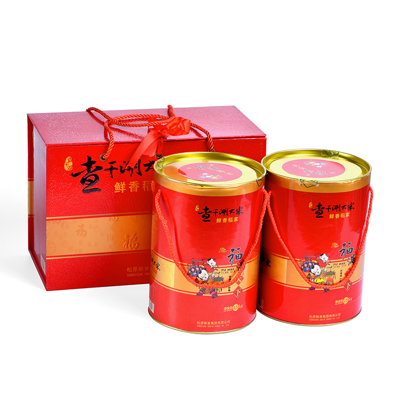 查干湖大米 福满天下 2.5kg*2桶