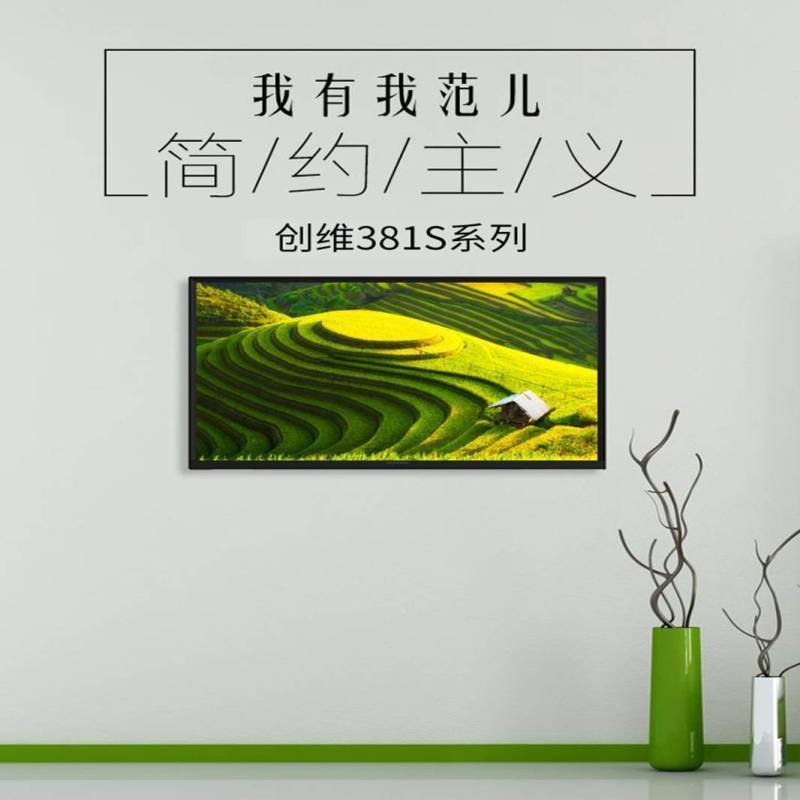 创维(Skyworth)电视 43英寸(43E381S) 黑色