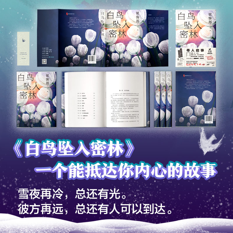 诺森白鸟坠入密林贝客邦9787544298476南海出版公司高清大图