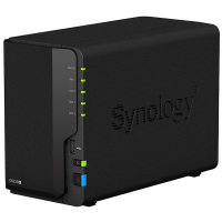 群晖(Synology)DS220+(DS218+ 升级版) 专用 存储 NAS 网络服务器(无内置硬盘)