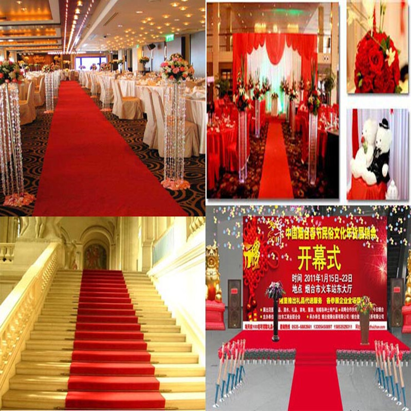 婚庆地毯红地毯一次性舞台地毯展览展会地毯开业庆典结婚用