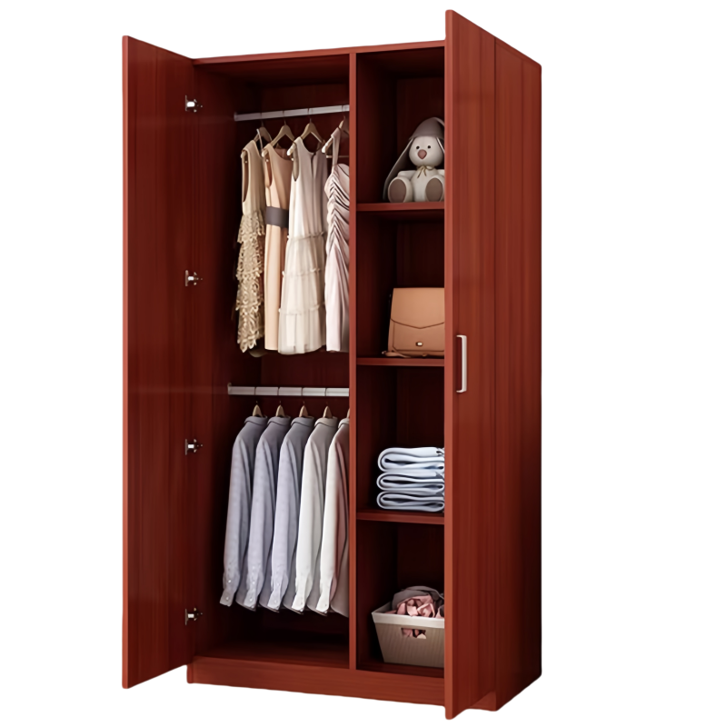 芙首泰两门衣柜800*400*1600mm台高清大图