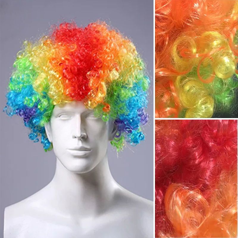 爆炸头发(默认彩虹色)