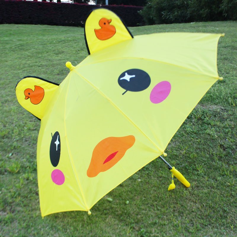 可爱儿童雨伞男女童小孩学生幼儿园伞宝宝公主童伞长柄玩具遮阳伞姜