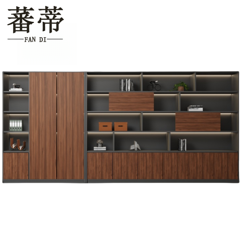 蕃蒂 展示柜九门 台