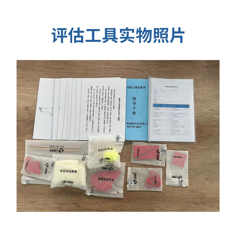 尚智慧童SZHT-XQNL01 学前儿童50项能力智能测查量表工具箱早教教具高清大图