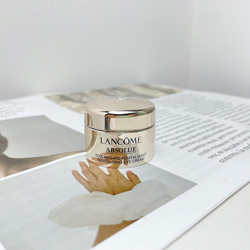 兰蔻(LANCOME)菁纯眼霜小样5ml抗皱紧致去细纹女淡化黑眼圈 淡化细纹三个/装高清大图
