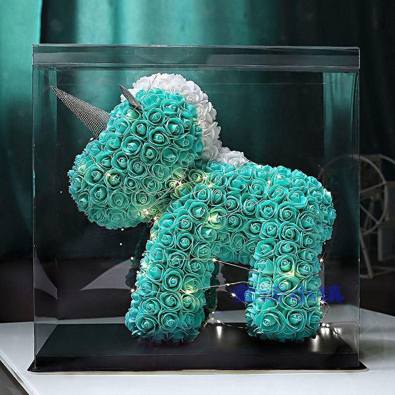 520礼物送女友情人节仪式感礼品永生花玫瑰花送女友送闺蜜网红独角兽