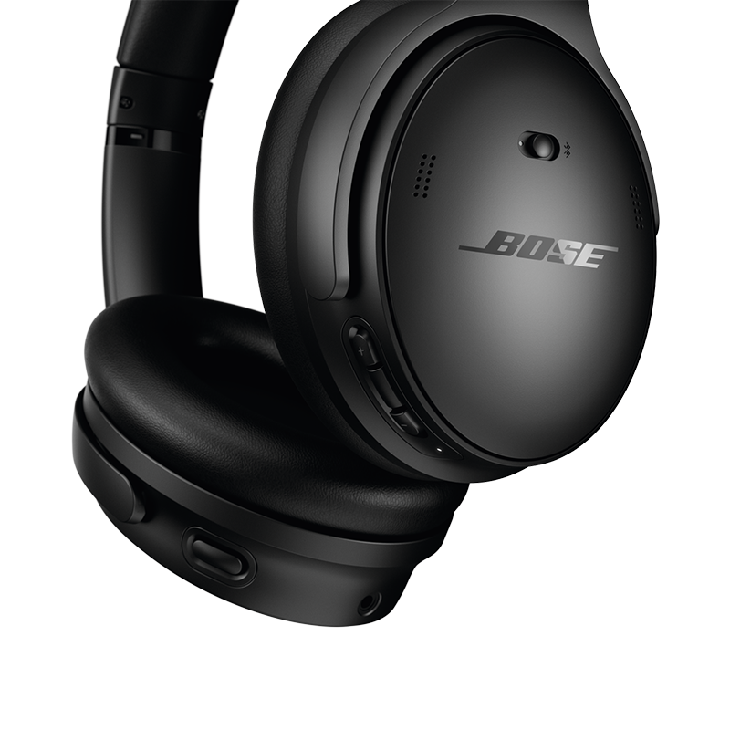 新品Bose QuietComfort无线消噪蓝牙头戴式降噪耳机明星同款-经典黑高清大图