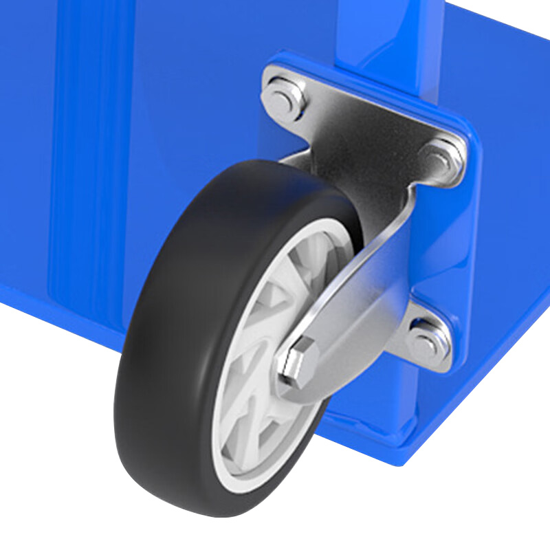 臻远ZY-J30氧气瓶固定架氮气罐氩气存放架 40L单瓶架带轮子高清大图