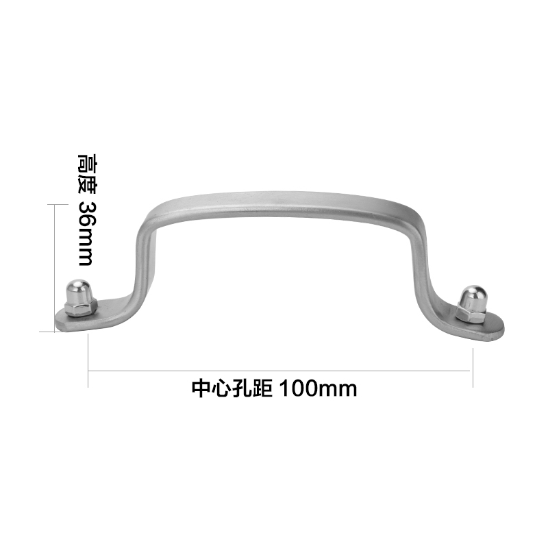 双孔锅盖把手 鼎盖提手盖帽盖提 通用锅盖头顶帽玻璃盖组合盖配件|D(两孔中心距离100mm)